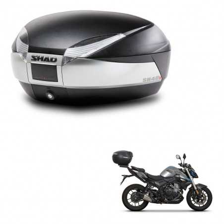 SHAD Baul trasero + herraje montaje SH48 TITANIUM PREMIUM KIT-243191