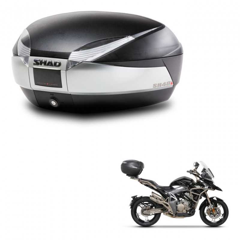 SHAD Baul trasero + herraje montaje SH48 TITANIUM PREMIUM KIT-243207