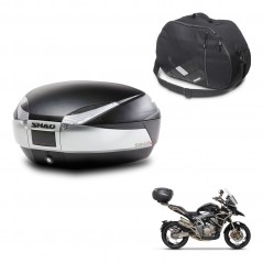 SHAD Baul trasero + bolsa interna herraje montaje SH48 TITANIUM PREMIUM KIT-243209