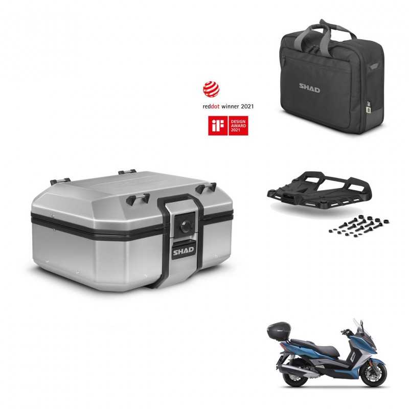 SHAD Rear trunk + internal bag + grill + mounting hardware TR37 TERRA KIT-244064