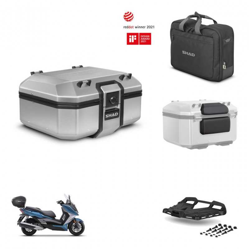 SHAD Rear trunk + accessories + grill + mounting hardware TR37 TERRA KIT-244065