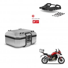 SHAD Baul trasero + parrilla herraje montaje TR37 TERRA KIT-244070