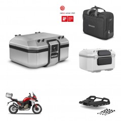 SHAD Baul trasero + accesorios parrilla herraje montaje TR37 TERRA KIT-244073