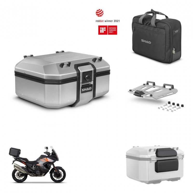 SHAD Rear trunk + accessories + grill + mounting hardware TR37 TERRA KIT-244085