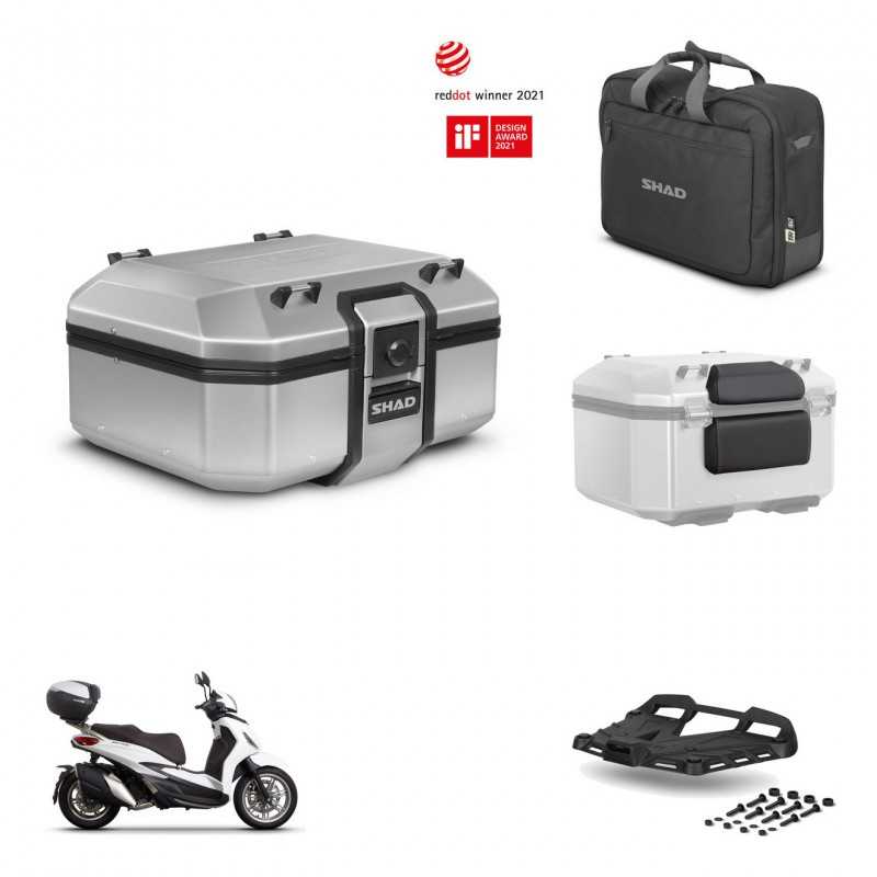 SHAD Baul trasero + accesorios parrilla herraje montaje TR37 TERRA KIT-244097
