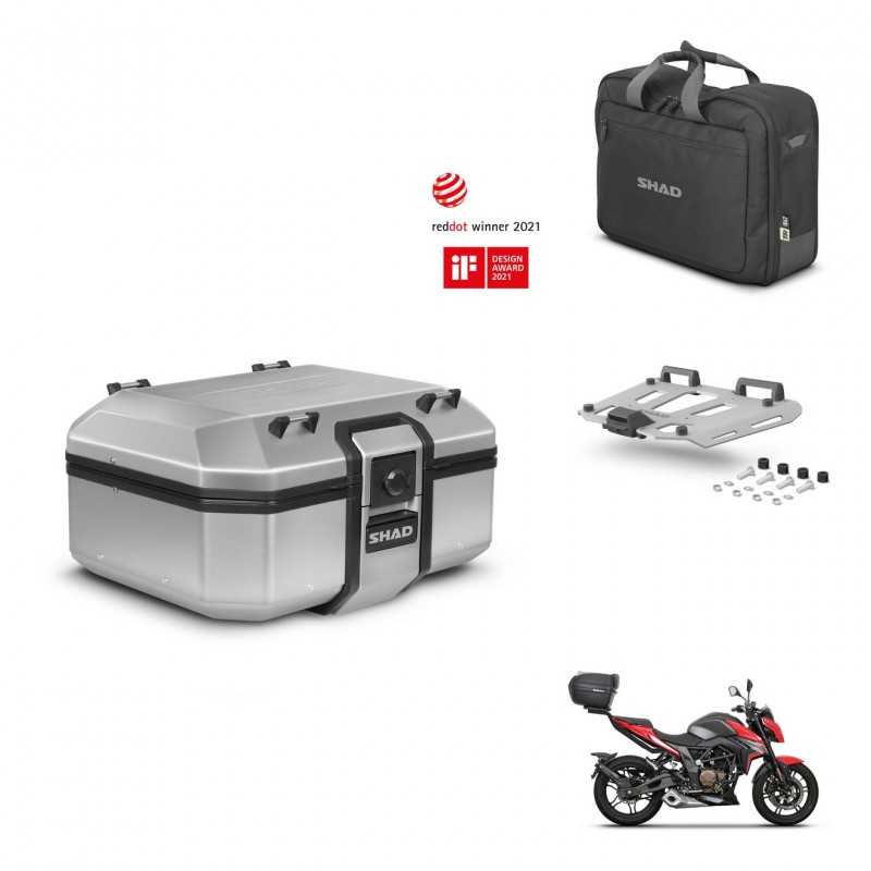 SHAD Rear trunk + internal bag + grill + mounting hardware TR37 TERRA KIT-244108