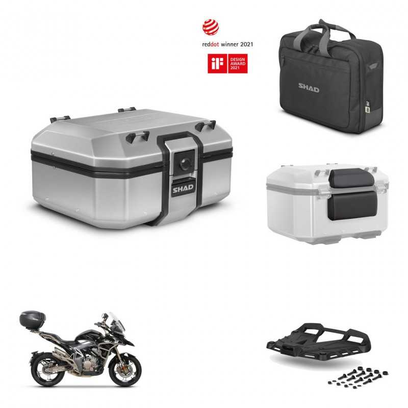 SHAD Baul trasero + accesorios parrilla herraje montaje TR37 TERRA KIT-244206