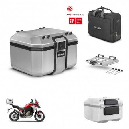 SHAD Baul trasero + accesorios parrilla herraje montaje TR48 TERRA KIT-245061