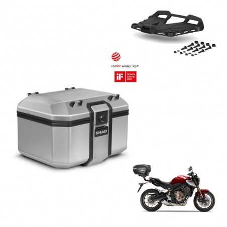 SHAD Baul trasero + parrilla herraje montaje TR48 TERRA KIT-245070