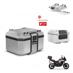 SHAD Baul trasero + parrilla respaldo de pasajero herraje montaje TR48 TERRA KIT-245075