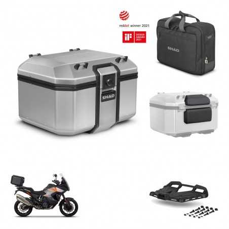 SHAD Baul trasero + accesorios parrilla herraje montaje TR48 TERRA KIT-245081