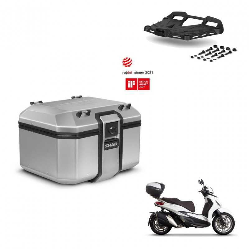 SHAD Baul trasero + parrilla herraje montaje TR48 TERRA KIT-245086