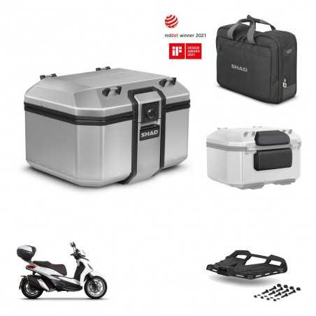 SHAD Baul trasero + accesorios parrilla herraje montaje TR48 TERRA KIT-245089