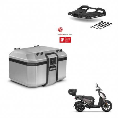 SHAD Baul trasero + parrilla herraje montaje TR48 TERRA KIT-245171