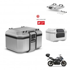 SHAD Baul trasero + parrilla respaldo de pasajero herraje montaje TR48 TERRA KIT-245176