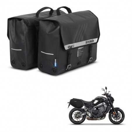 SHAD Alforjas semirrigidas laterales + herraje maletas SW42 KIT-245743