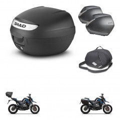 SHAD Maletas laterales + baul trasero bolsa interna herraje 3p montaje SH26 SH 26 2011 SH36 36 KIT-245799