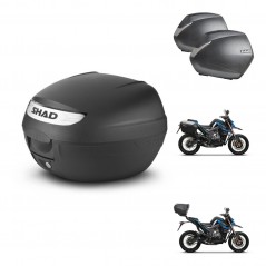 SHAD Maletas laterales + baul trasero herraje 3p montaje SH26 SH 26 2011 SH36 36 KIT-245800
