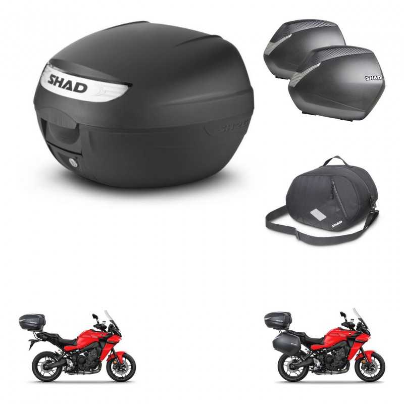 SHAD Maletas laterales + baul trasero bolsa interna herraje 3p montaje SH26 SH 26 2011 SH36 36 KIT-245835