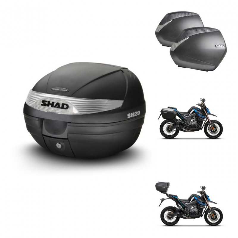 SHAD Maletas laterales + baul trasero herraje 3p montaje SH29 SH 29 SH36 36 KIT-245962