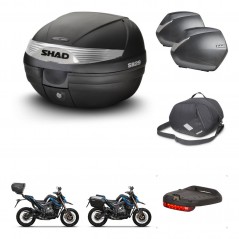SHAD Maletas laterales + baul trasero accesorios herraje 3p montaje SH29 SH 29 SH36 36 KIT-245970