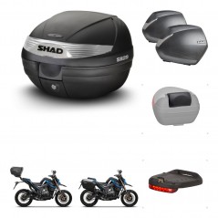 SHAD Maletas laterales + baul trasero accesorios herraje 3p montaje SH29 SH 29 SH36 36 KIT-245989