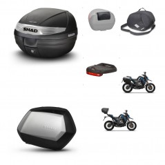 SHAD Maletas laterales + baul trasero accesorios herraje 3p montaje SH29 SH 29 SC SH35 PREMIUM KIT-245994
