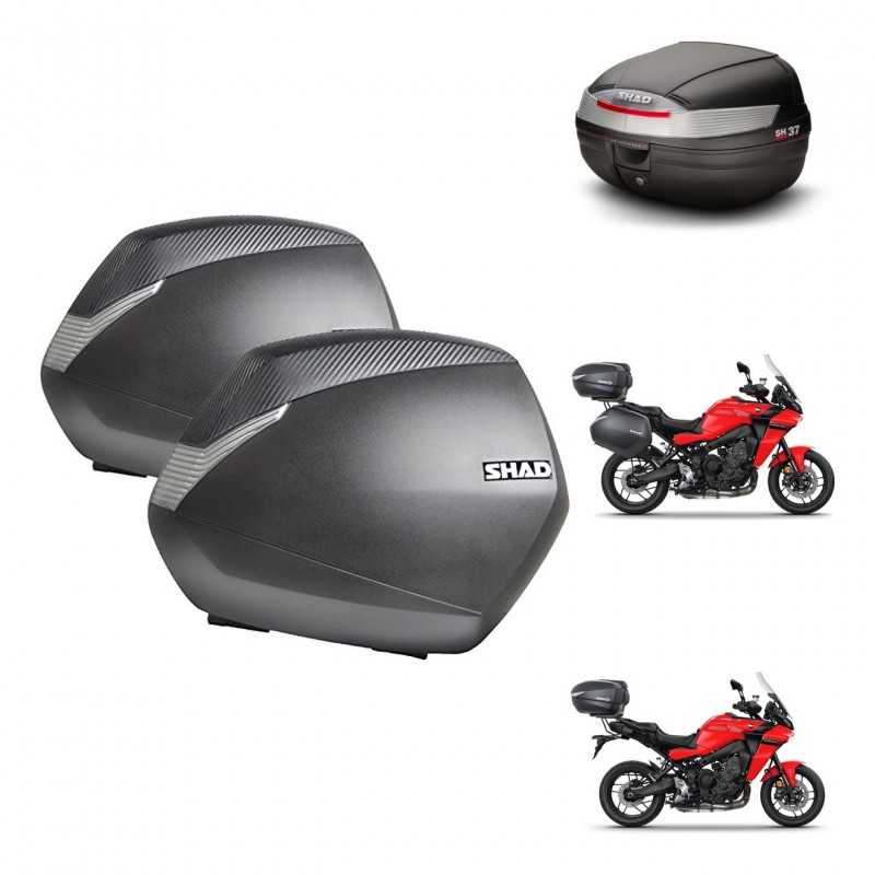 SHAD Baul trasero + maletas laterales herraje 3p montaje SH36 SH 36 SH37 37 KIT-246178