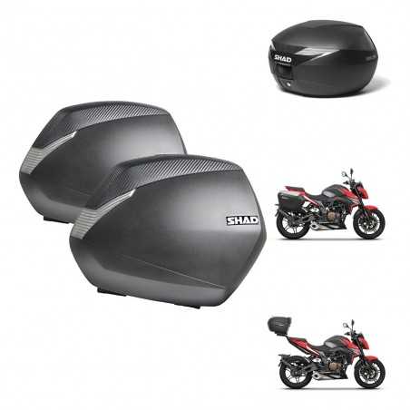 SHAD Baul trasero + maletas laterales herraje 3p montaje SH36 SH 36 SH39 39 KIT-247258