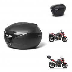 SHAD Maletas laterales + baul trasero herraje 3p montaje SH39 SH 39 SH23 KIT-247259
