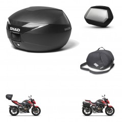 SHAD Side cases + rear trunk + inner bag + 3p hardware + mounting hardware SH39 SH 39 SC SH35 PREMIUM KIT-247263