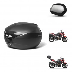 SHAD Side cases + rear trunk + 3p hardware + mounting hardware SH39 SH 39 SC SH35 PREMIUM KIT-247264
