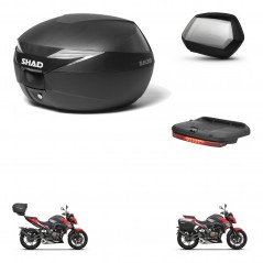 SHAD Side cases + rear trunk + brake light + 3p hardware + mounting hardware SH39 SH 39 SC SH35 PREMIUM KIT-247273