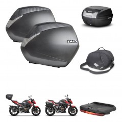 SHAD Rear trunk + side cases + accessories + 3p hardware + mounting hardware SH36 SH 36 SH40 SH 40 2011 KIT-248418