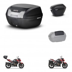 SHAD Side cases + rear trunk + passenger backrest + 3p hardware + mounting hardware SH40 SH 40 2011 SH23 KIT-248429