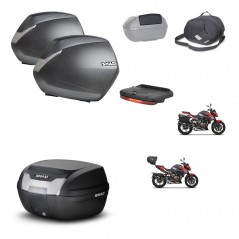 SHAD Rear trunk + side cases + accessories + 3p hardware + mounting hardware SH36 SH 36 SH40 SH 40 2011 KIT-248436
