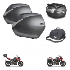 SHAD Rear trunk + side cases + internal bag + 3p hardware + mounting hardware SH36 SH 36 KIT-249561