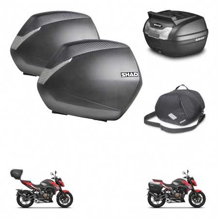 SHAD Baul trasero + maletas laterales bolsa interna herraje 3p montaje SH36 SH 36 KIT-249561