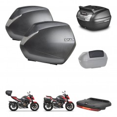 SHAD Rear trunk + side cases + accessories + 3p hardware + mounting hardware SH36 SH 36 KIT-249589