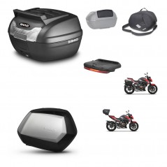 SHAD Maletas laterales + baul trasero accesorios herraje 3p montaje SC SH35 PREMIUM KIT-249594