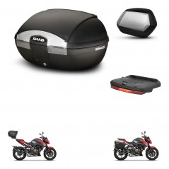 SHAD Side cases + rear trunk + brake light + 3p hardware + mounting hardware SH45 SH 45 SC SH35 PREMIUM KIT-251773