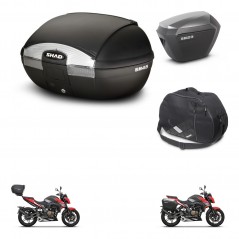 SHAD Side cases + rear trunk + inner bag + 3p hardware + mounting hardware SH45 SH 45 SH23 ALU KIT-251783