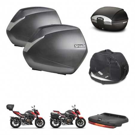 SHAD Baul trasero + maletas laterales accesorios herraje 3p montaje SH36 SH 36 SH45 45 KIT-251785