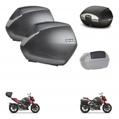 SHAD Baul trasero + maletas laterales respaldo de pasajero herraje 3p montaje SH36 SH 36 SH45 45 KIT-251794