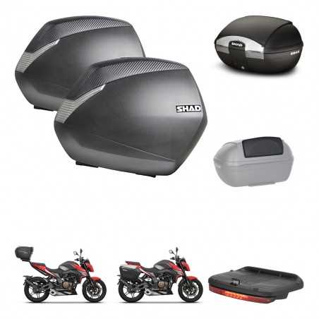 SHAD Baul trasero + maletas laterales accesorios herraje 3p montaje SH36 SH 36 SH45 45 KIT-251803