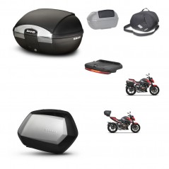 SHAD Maletas laterales + baul trasero accesorios herraje 3p montaje SH45 SH 45 SC SH35 PREMIUM KIT-251808