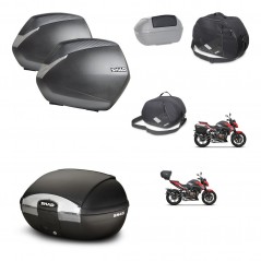 SHAD Rear trunk + side cases + accessories + 3p hardware + mounting hardware SH36 SH 36 SH45 SH 45 KIT-251811