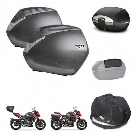 SHAD Baul trasero + maletas laterales accesorios herraje 3p montaje SH36 SH 36 SH45 45 KIT-251812