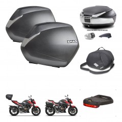 SHAD Rear trunk + side cases + accessories + 3p hardware + mounting hardware SH36 SH 36 SH48 KIT-256374