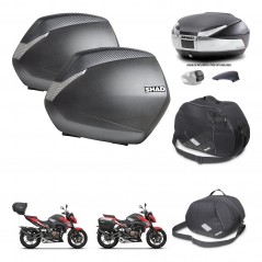 SHAD Rear trunk + side cases + accessories + 3p hardware + mounting hardware SH36 SH 36 SH48 KIT-256383
